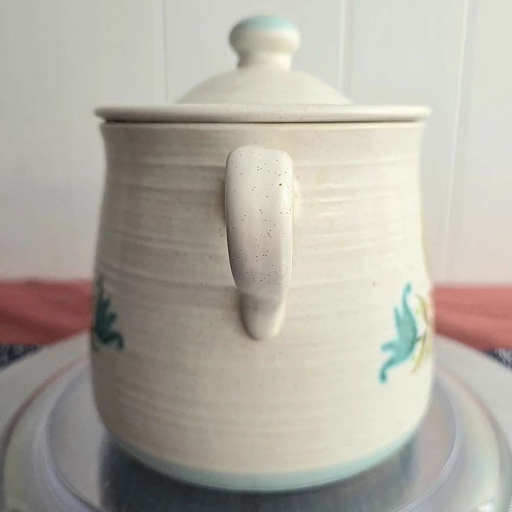 Franciscan Earthenware Tulip Time Bean Pot Exceptional Condition - Picture 3 of 6